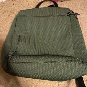 Green backpack